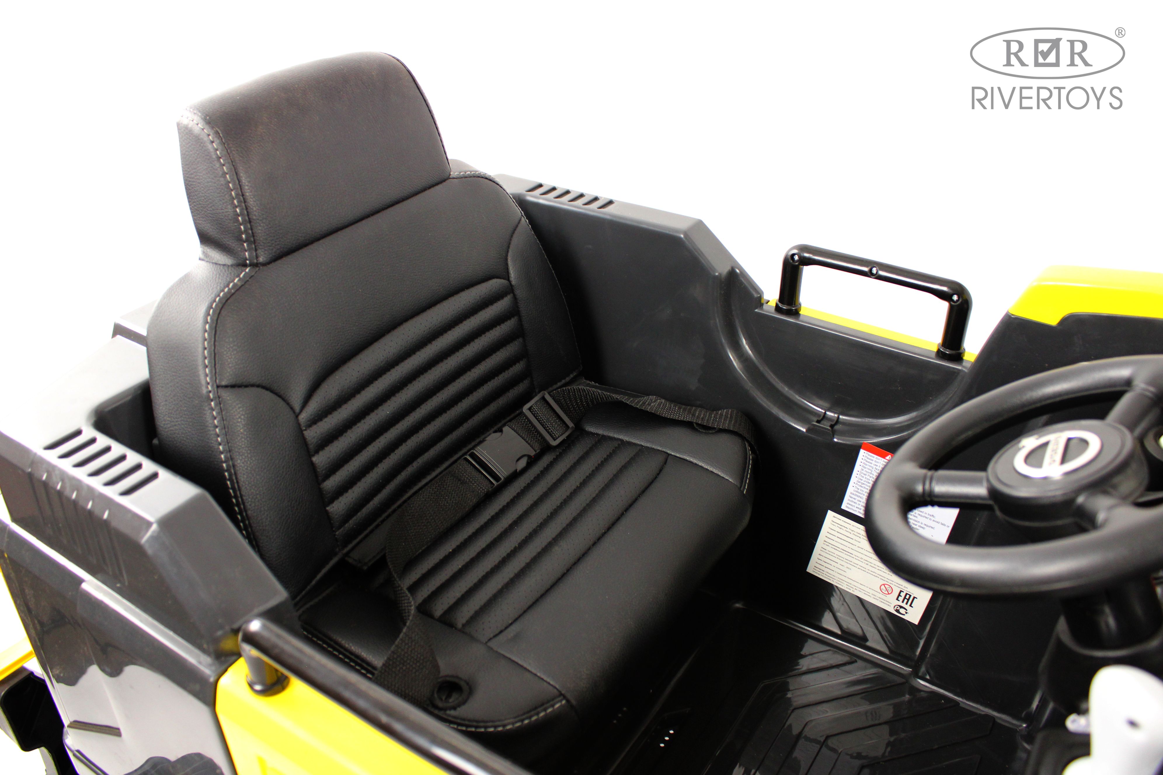 Купить Детский электромобиль RIVERTOYS трактор Volvo Y444YY