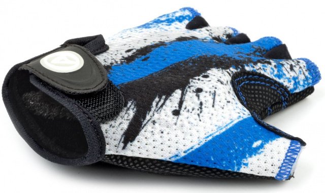 Купить Перчатки детские AUTHOR Junior X6 сине-белые L