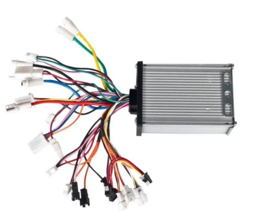Купить Контроллер 60V 6G 500W 19A 48+2V/19+2A для электровелосипедов