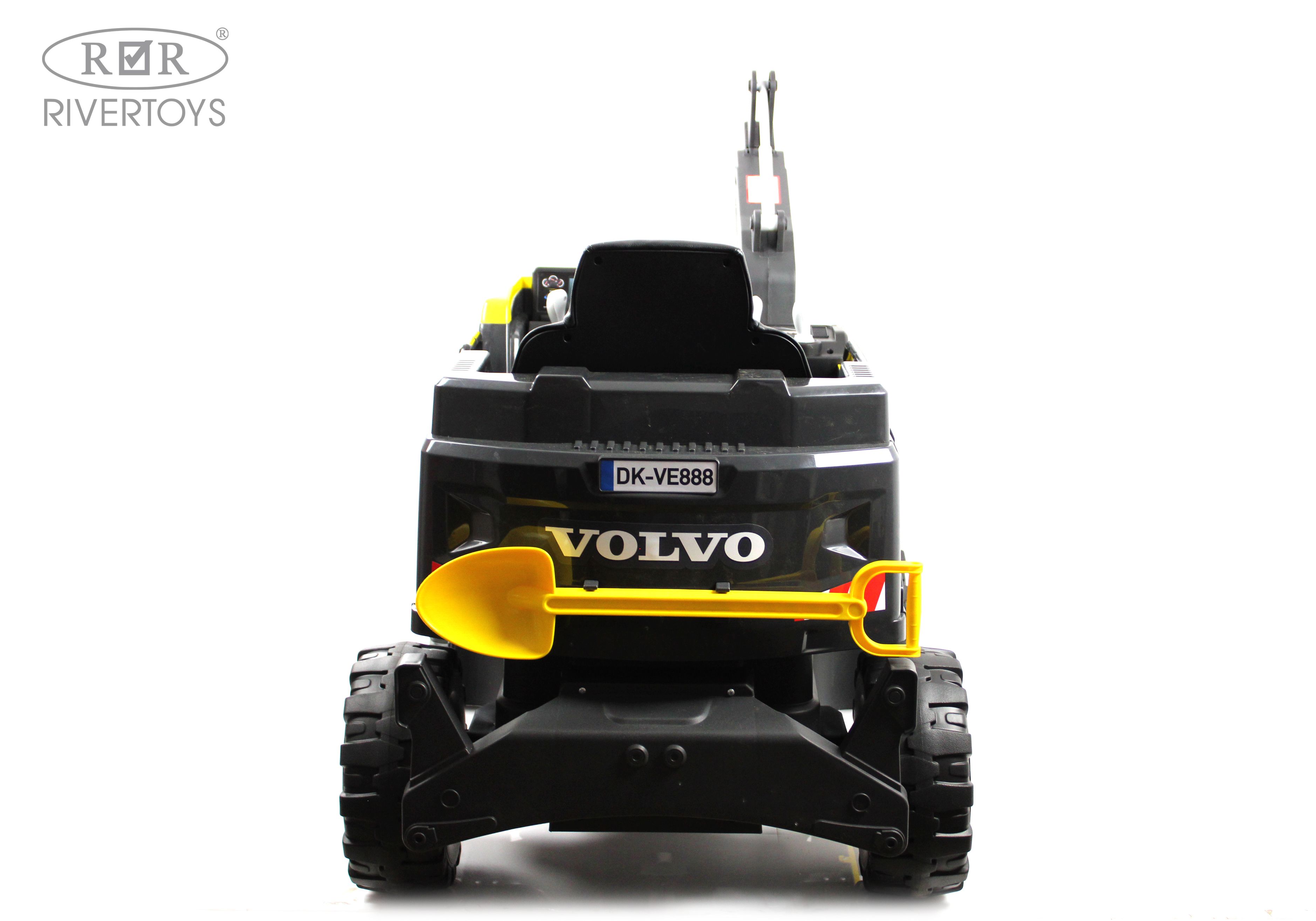Купить Детский электромобиль RIVERTOYS трактор Volvo Y444YY