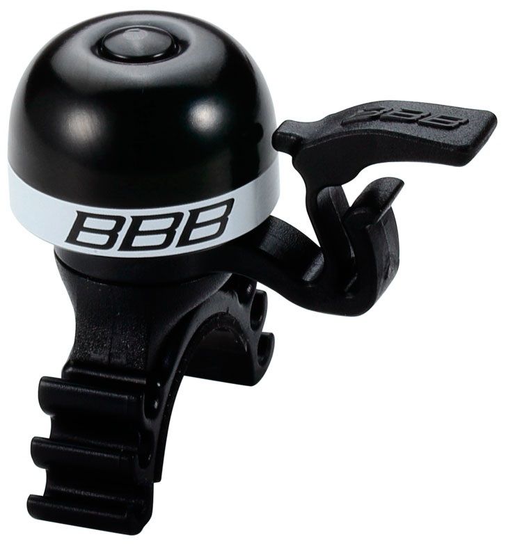 Купить Звонок велосипедный BBB MiniFit black white BBB-16