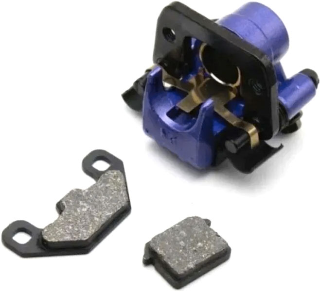 Купить Суппорт в сборе с колодками (черно-фиолетовый)