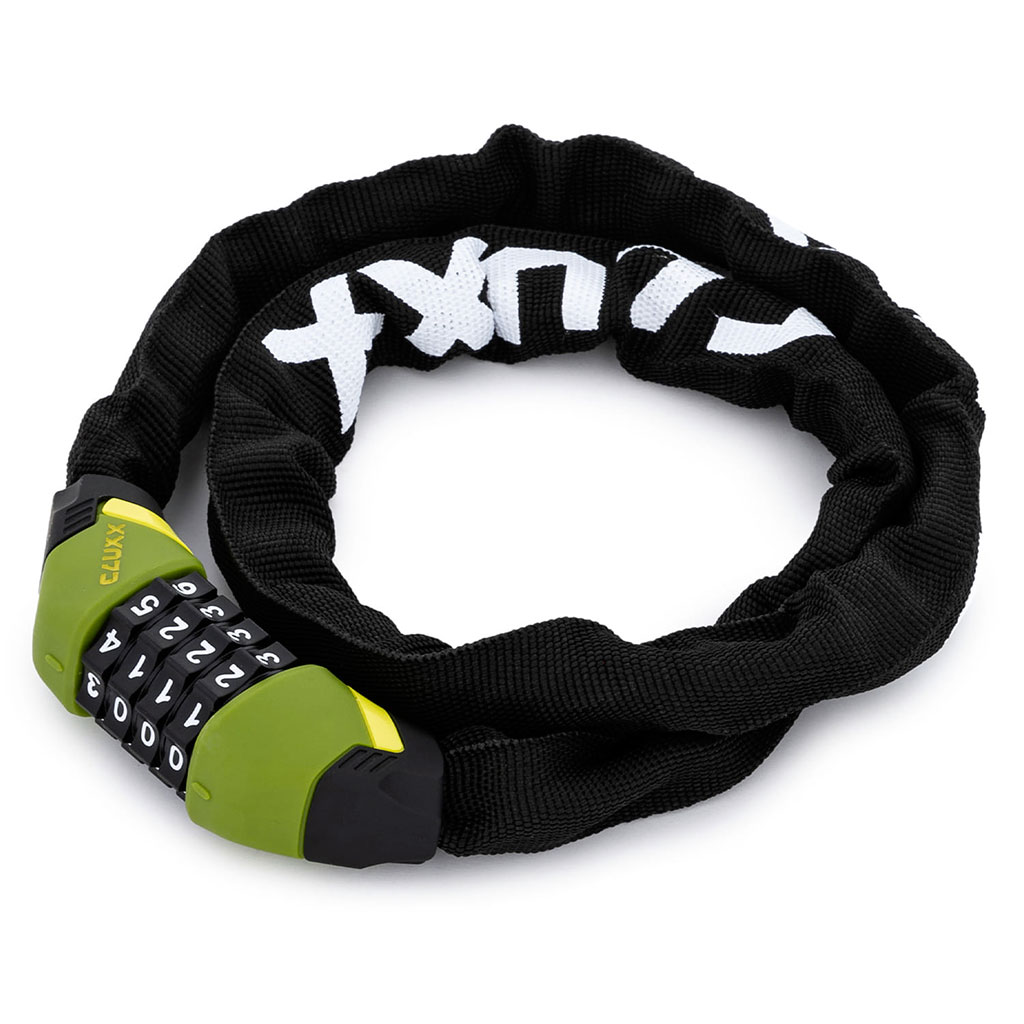 Купить Велозамок CLUXX Keeper 85C Green/Black
