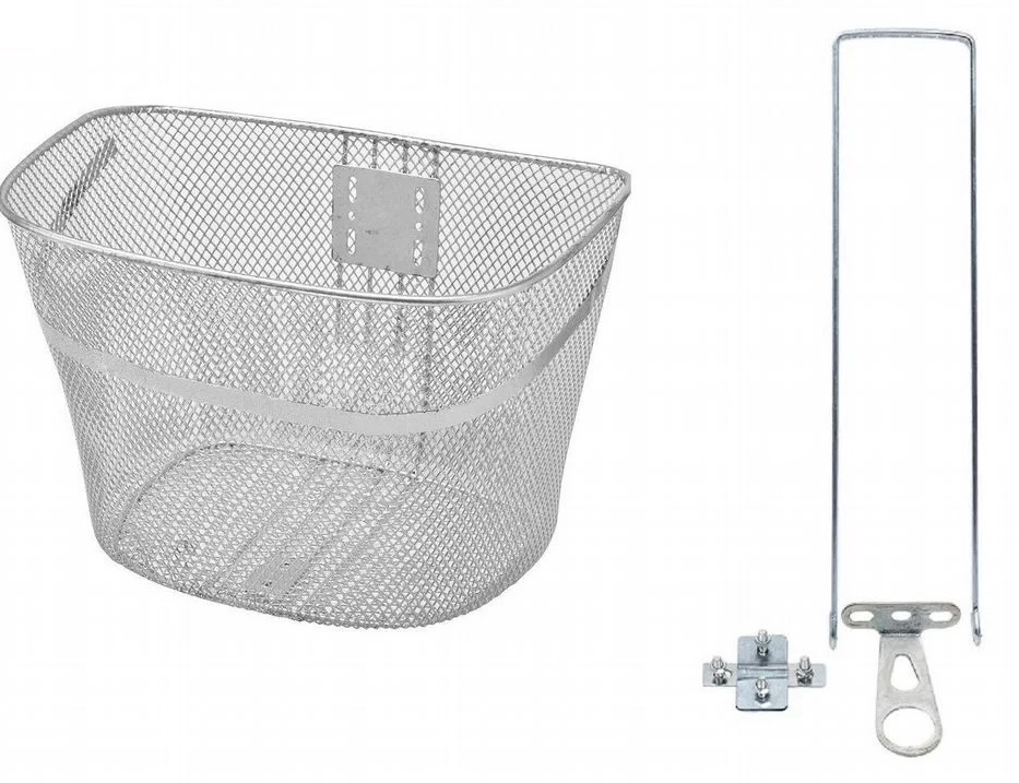 Купить Корзина передняя RAPIDA CL-1004, 36х28х29см, серебристый