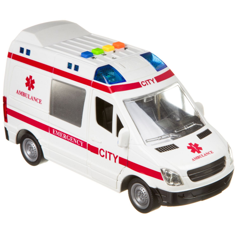 Машина Bondibon ПАРК ТЕХНИКИ скорая ВВ4068 Купить Машина Bondibon ПАРК ТЕХНИКИ скорая ВВ4068