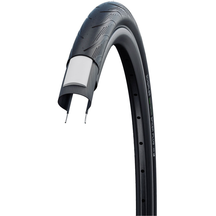 Купить Покрышка SCHWALBE Spicer Plus, 28x1.50 дюймов , GreenGuard