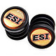 Купить Заглушки руля ESI Logo пластик, черный